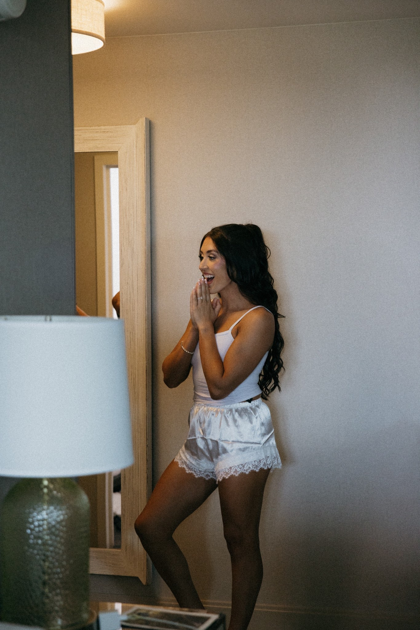 bridal pjs 🤍

#LTKWedding #LTKFindsUnder100 #LTKStyleTip