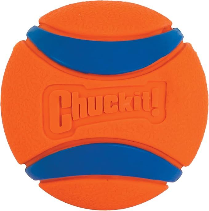 Chuckit! Ultra Ball Dog Toy, Large (3.0 Inch Diameter) Pack of 1, for Breeds 60-100 lbs | Amazon (US)