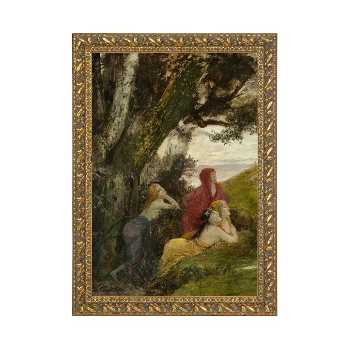 House of Hampton® Vintage Gold Wood Picture Farme | Wayfair | Wayfair North America