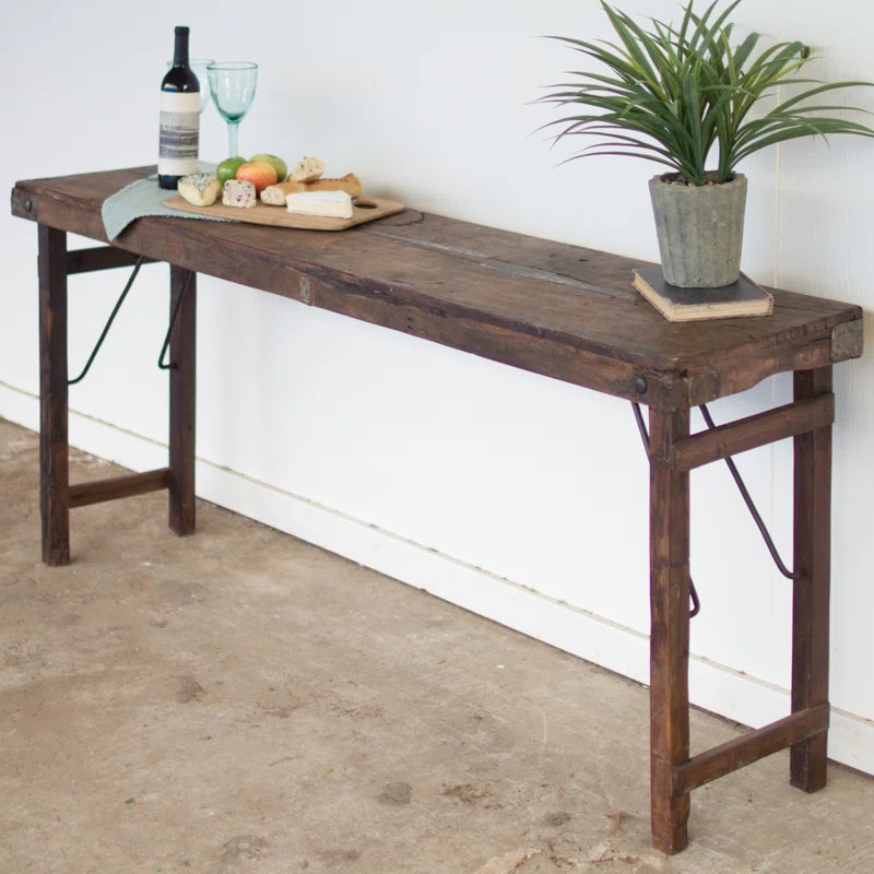 Jamie 67'' Solid Wood Console Table | Wayfair North America