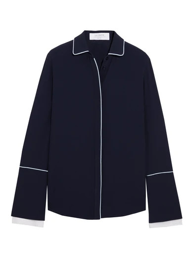 The Francoise crepe shirt | NET-A-PORTER (US)