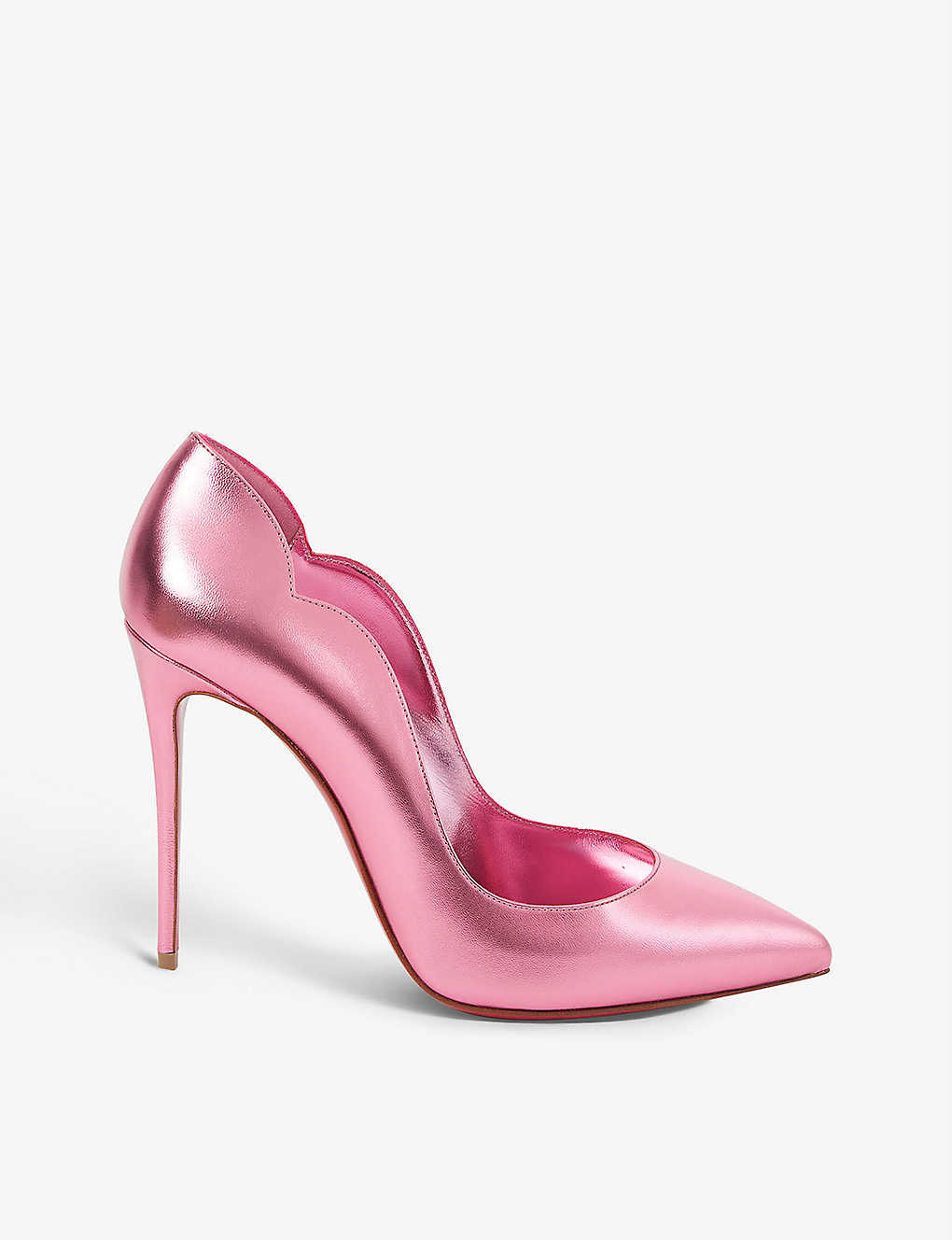 CHRISTIAN LOUBOUTIN
          
          Hot Chick 100 kid laminato lining confet | Selfridges