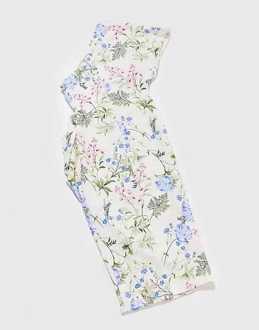 ASOS DESIGN one shoulder midi dress in floral print | ASOS (Global)