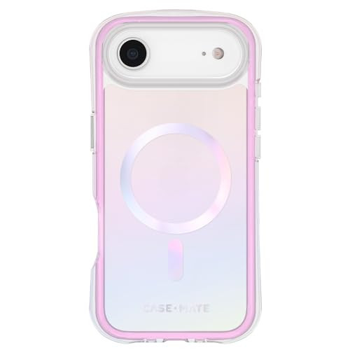 Case-Mate Jelly Pop Soap Bubble iPhone Air Case [Compatible with MagSafe] - Stylish Phone Case for Women with 16ft Drop Protection - Premium Magnetic Cover for iPhone Air - Iridescent | Amazon (US)