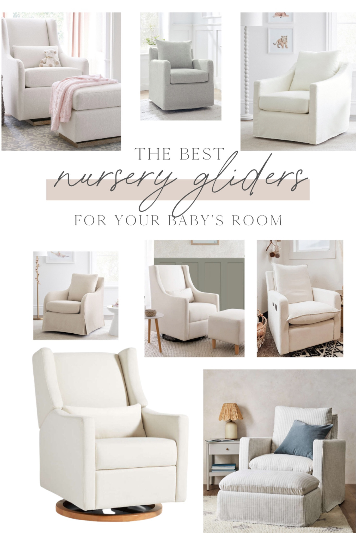 The best nursery glider chairs of 2024

#LTKhome #LTKbaby