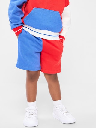 Fleece Color-Block Shorts for Toddler Boys | Old Navy (US)