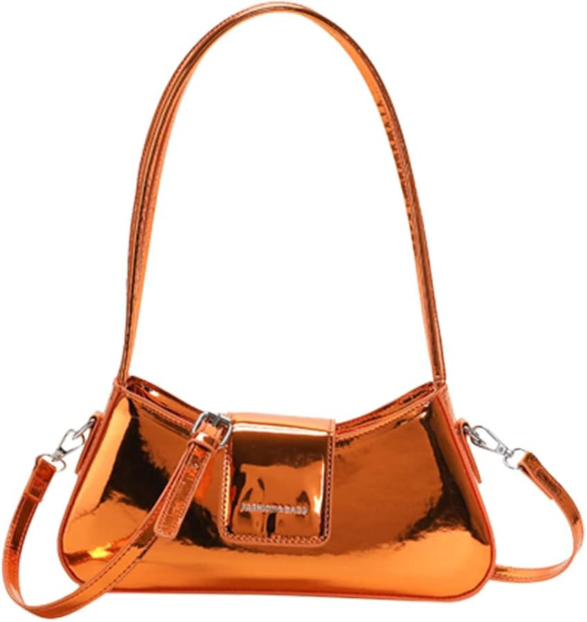 Evening Bag Women Hobo Bag Clutch Y2k Sparkly Silver Purse Tote Handbag Shoulder Party Bag Cute M... | Amazon (US)