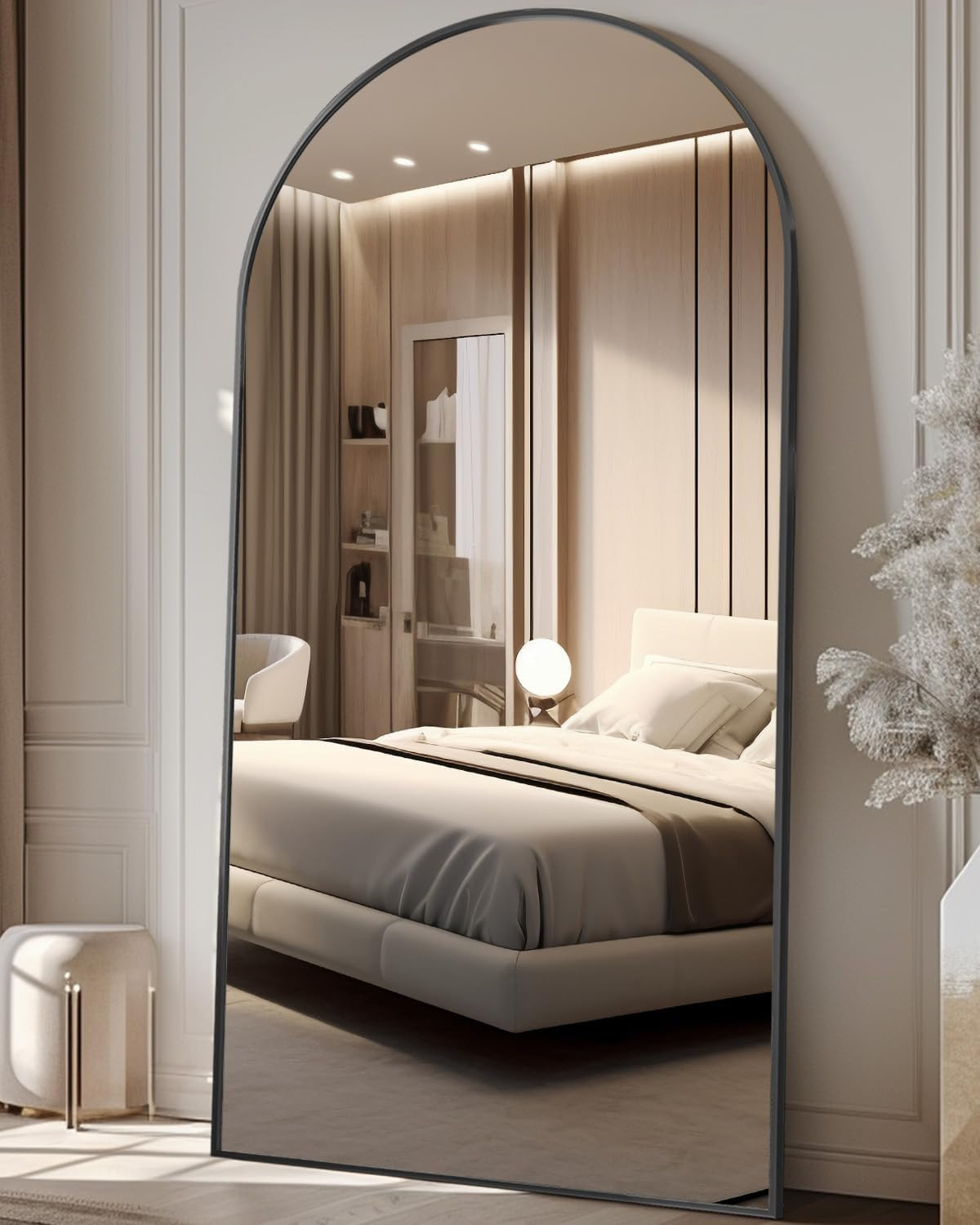 Antok Full Length Mirror, 81"x41" Oversized Floor Mirror Freestanding, Full Body Floor Standing M... | Amazon (US)