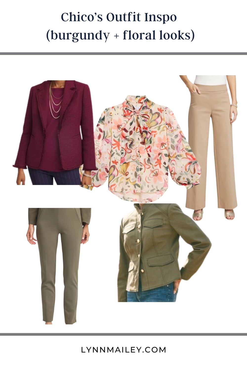 Versatile Chico’s styles to dress up or down. Blazers, blouses, and pants. 

#LTKWorkwear #LTKMidsize #LTKOver40