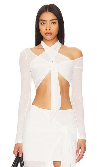 Dani Top in White | Revolve Clothing (Global)