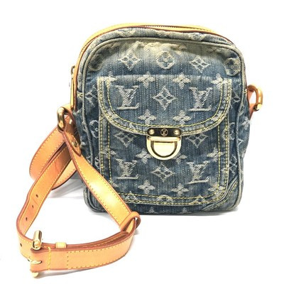 LOUIS VUITTON Denim Camera Bag Shoulder Bag M95348 231214M | eBay US