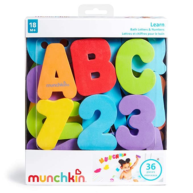 Munchkin 36 Bath Letters and Numbers | Amazon (US)