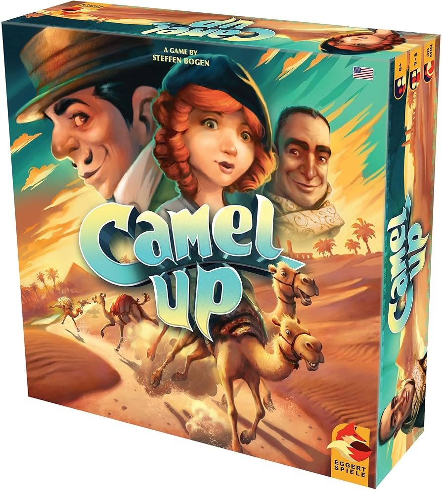 Camel Up (Second Edition) | Strategy , Dice Game | Family Board Game for Adults and Kids | Ages 8... | Amazon (US)