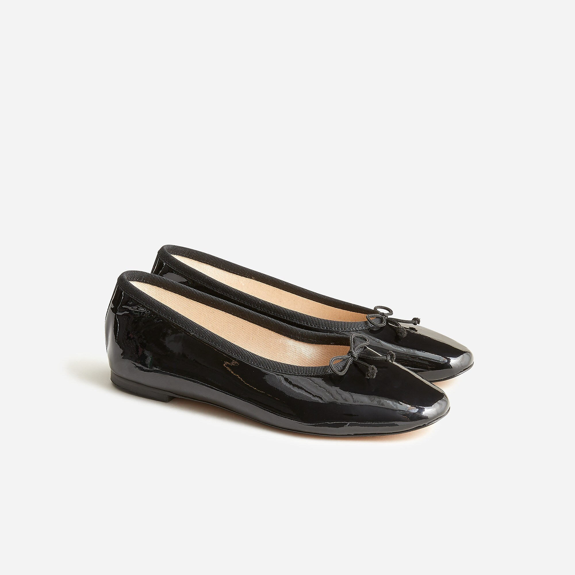 Zoe ballet flats in Italian patent leather | J. Crew US