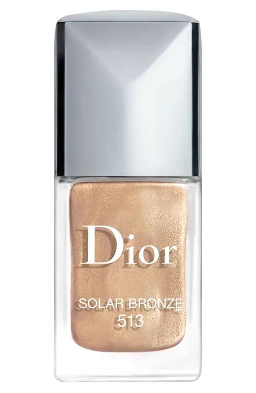 DIOR Vernis Gel Shine & Long Wear Nail Lacquer in 513 Solar Bronze at Nordstrom | Nordstrom