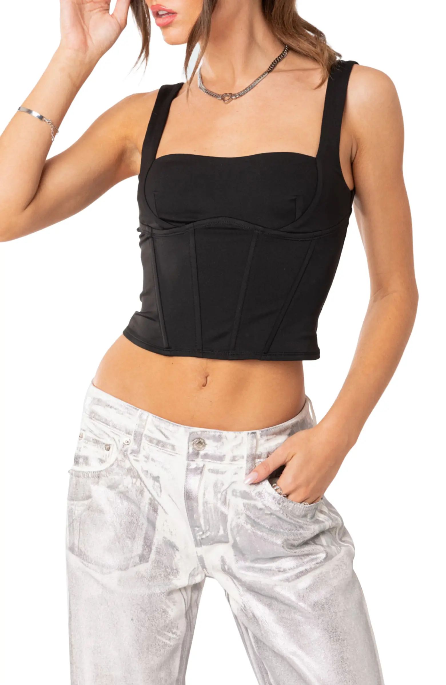 Corset Crop Top | Nordstrom