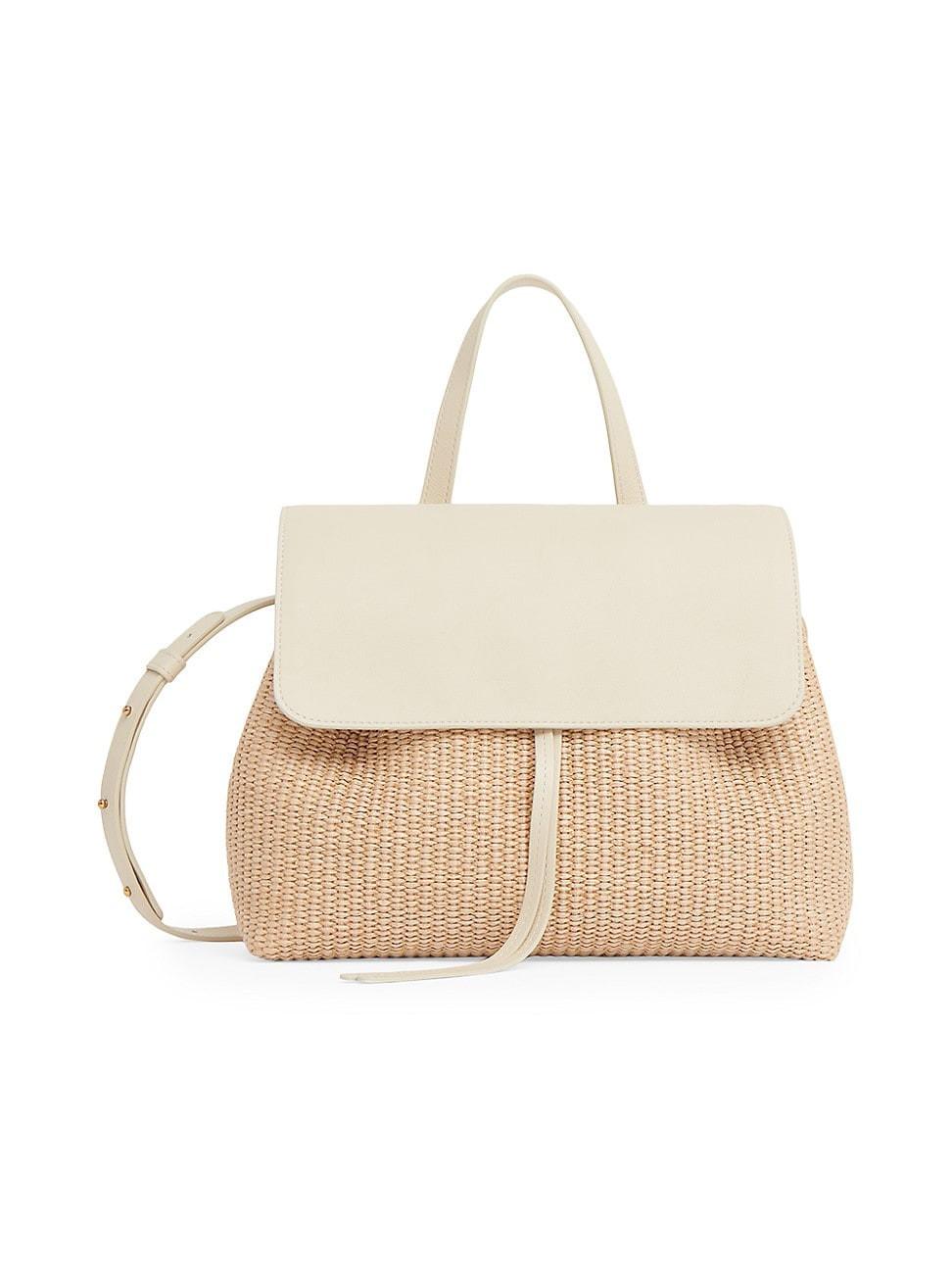 Women's Soft Lady Leather Top Handle Bag - Natural Avorio | Saks Fifth Avenue