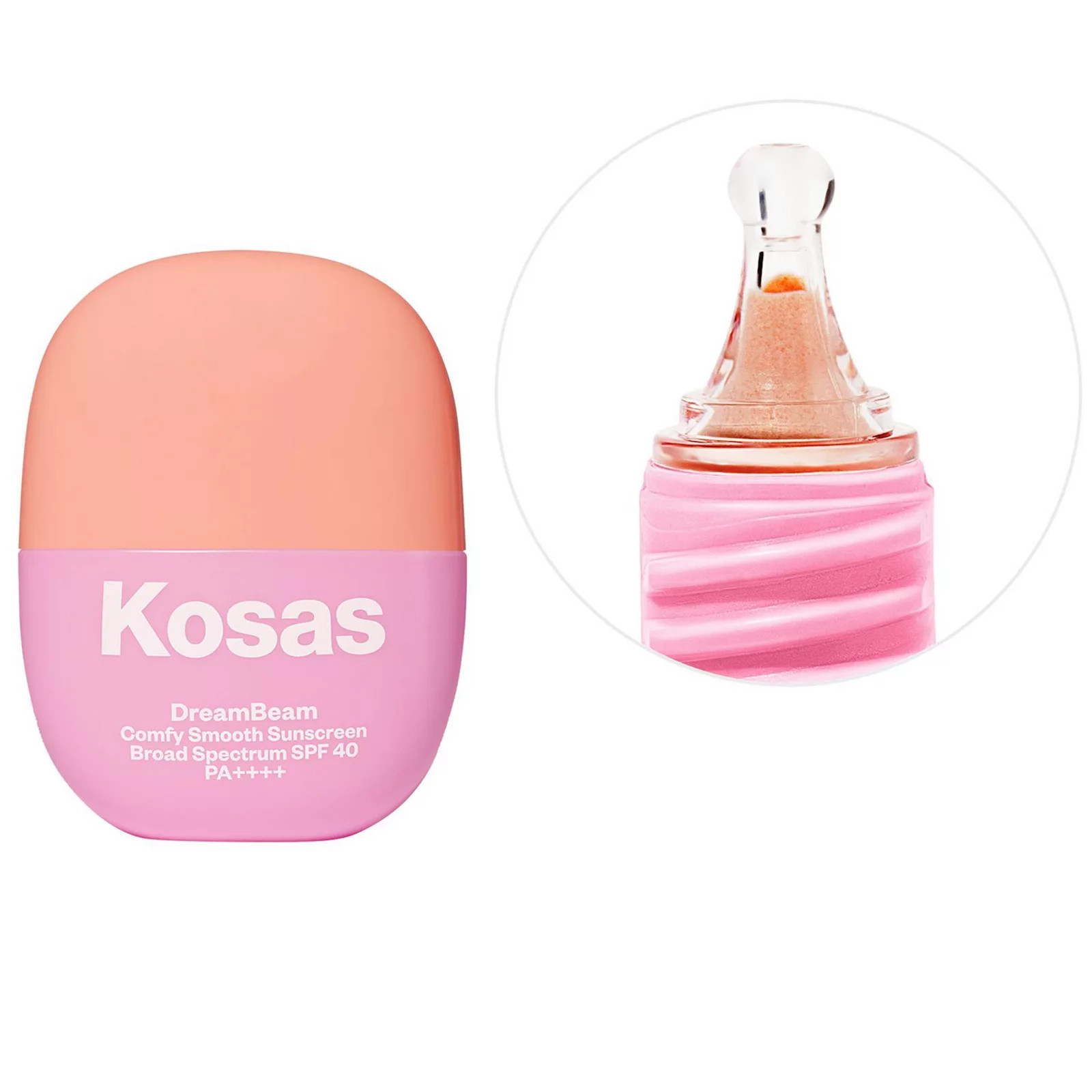Kosas DreamBeam Silicone-Free Mineral Sunscreen SPF 40 with Ceramides and Peptides, Size: 1.3 Oz | Kohl's