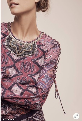 Rosewood Beaded Jumpsuit Twelfth Street Cynthia Vincent NWT $355 Size Small  | eBay | eBay US