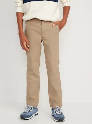 Straight Built-In Flex Uniform Pants for Boys | Old Navy (US)