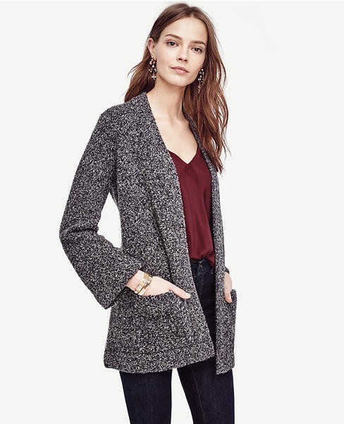 Marled Coatigan | Ann Taylor