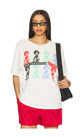 Biggie It Was All A Dream Baby Merch Tee in Vintage White | Revolve Clothing (Global)