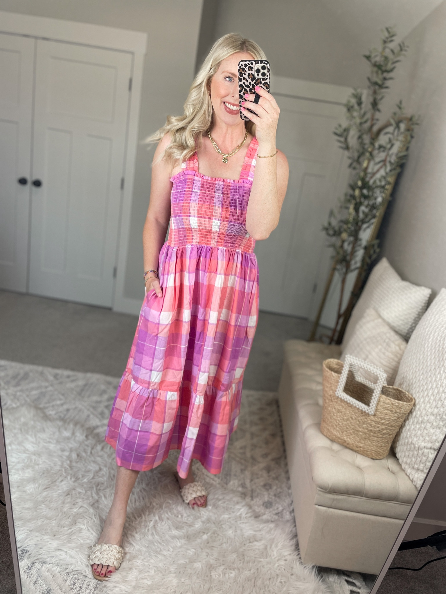 Weekend Walmart wins try on 
Plaid midi dress- medium 

#LTKstyletip #LTKunder50 #LTKshoecrush
