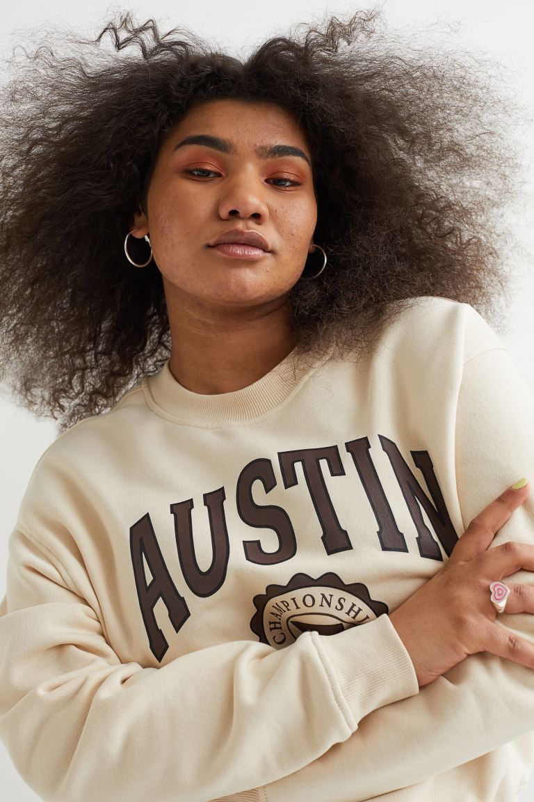 H&M+ Printed Sweatshirt | H&M (US + CA)