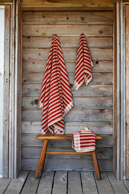 Piglet in Bed Pembroke Stripe Cotton Towel Collection | Anthropologie (US)