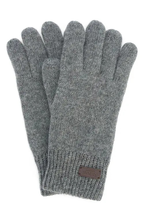 Barbour Carlton Stretch Wool Gloves in Grey at Nordstrom | Nordstrom