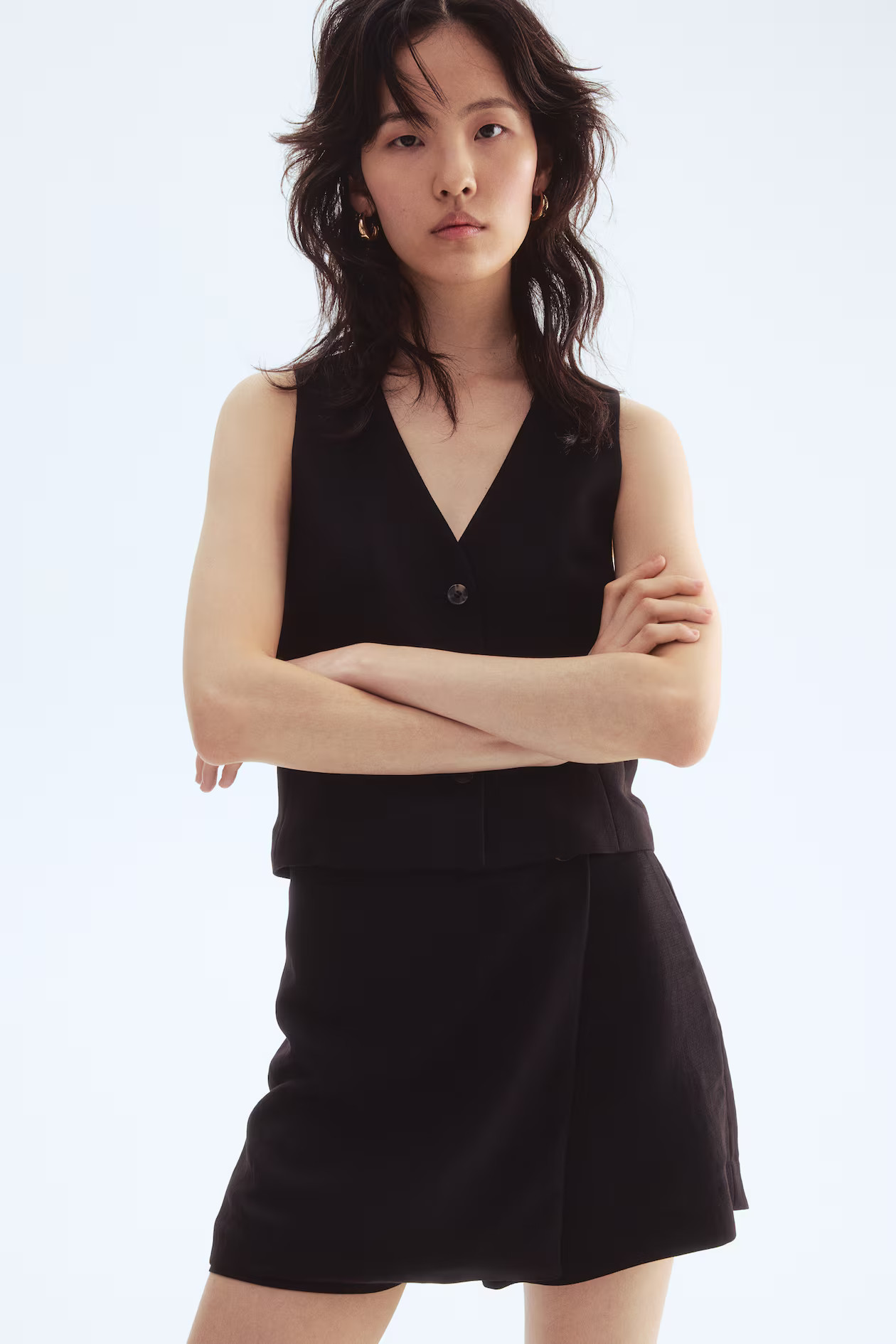 Skort im Wickelschnitt | H&M (DE, AT, CH, NL, FI)