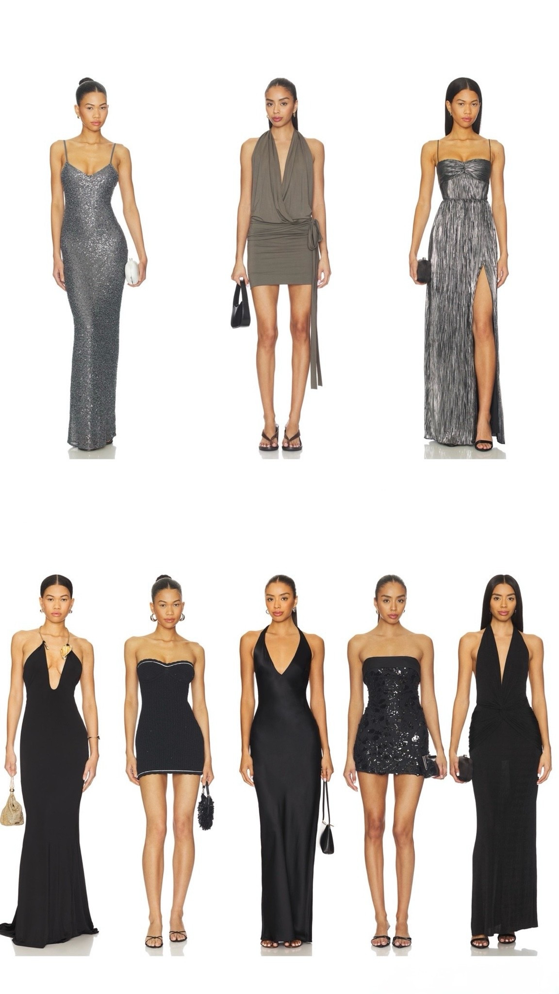 Revolve Grey/Black Dresses!

#LTKgrwm #LTKootd #LTKTravel