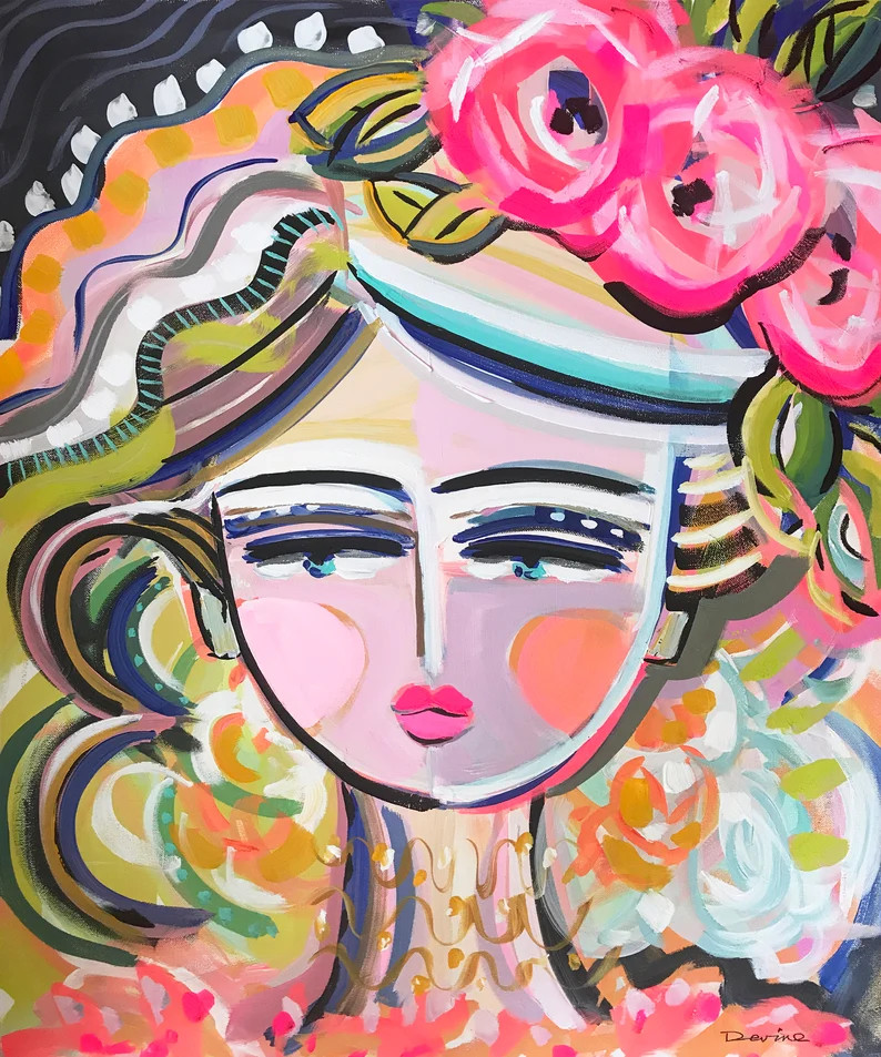 PRINT on Paper or Canvas, "Indy" | Etsy (US)