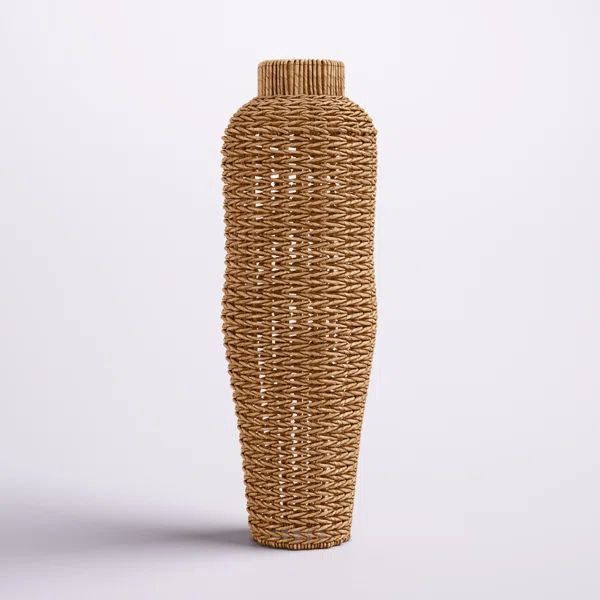 Anyan Rattan Table Vase | Wayfair North America