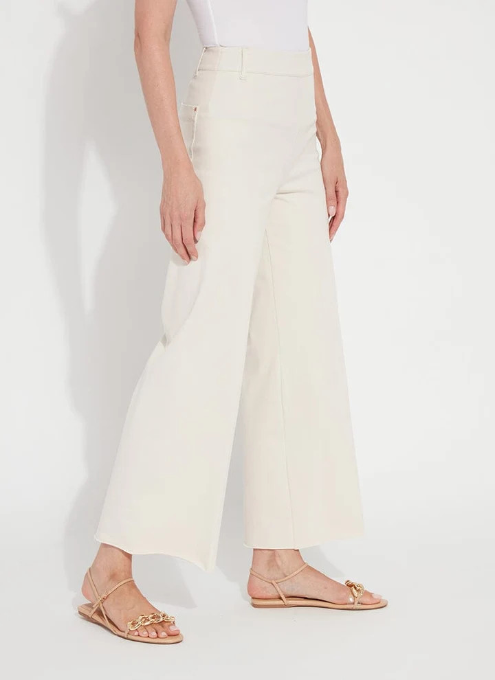 Erin Hi Waist Wide Leg Denim (28" Inseam) | Lysse NY