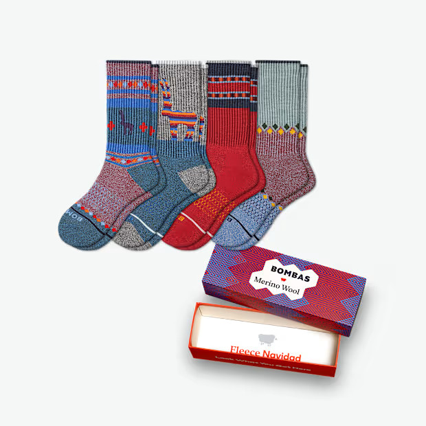 Women's Merino Wool Calf Sock 4-Pack Gift Box | Bombas