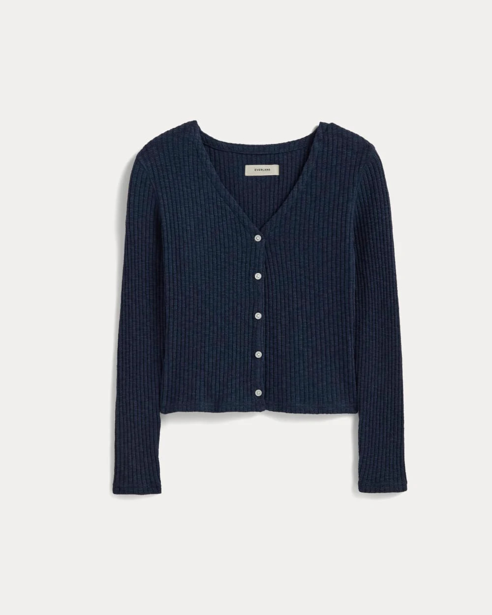 The Cozy Rib Cardigan | Navy | Everlane