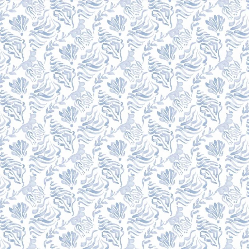 Nantucket Blue Wallpaper | Cailini Coastal