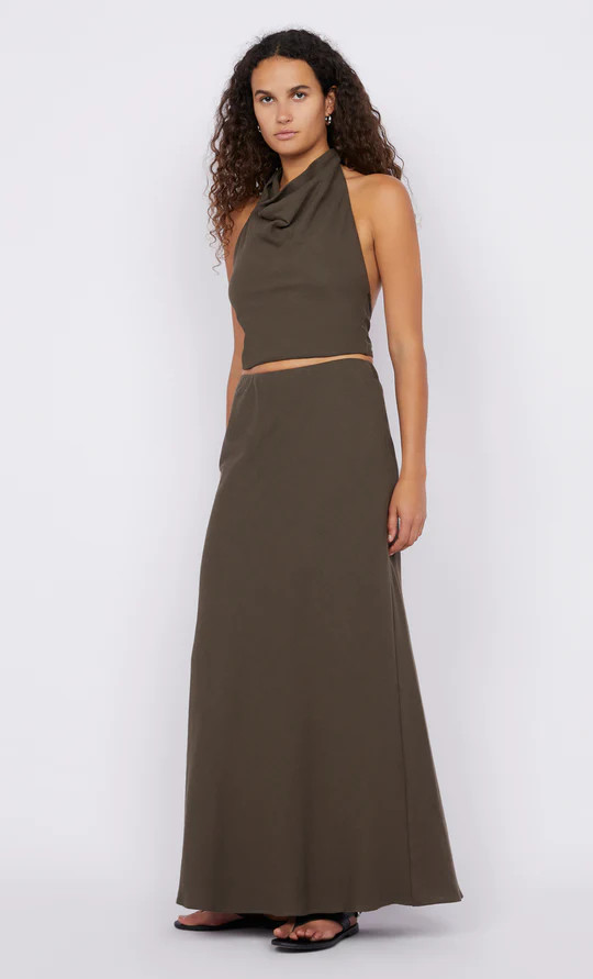 EVERLY MAXI SKIRT - TWIG | Bec & Bridge (Global)