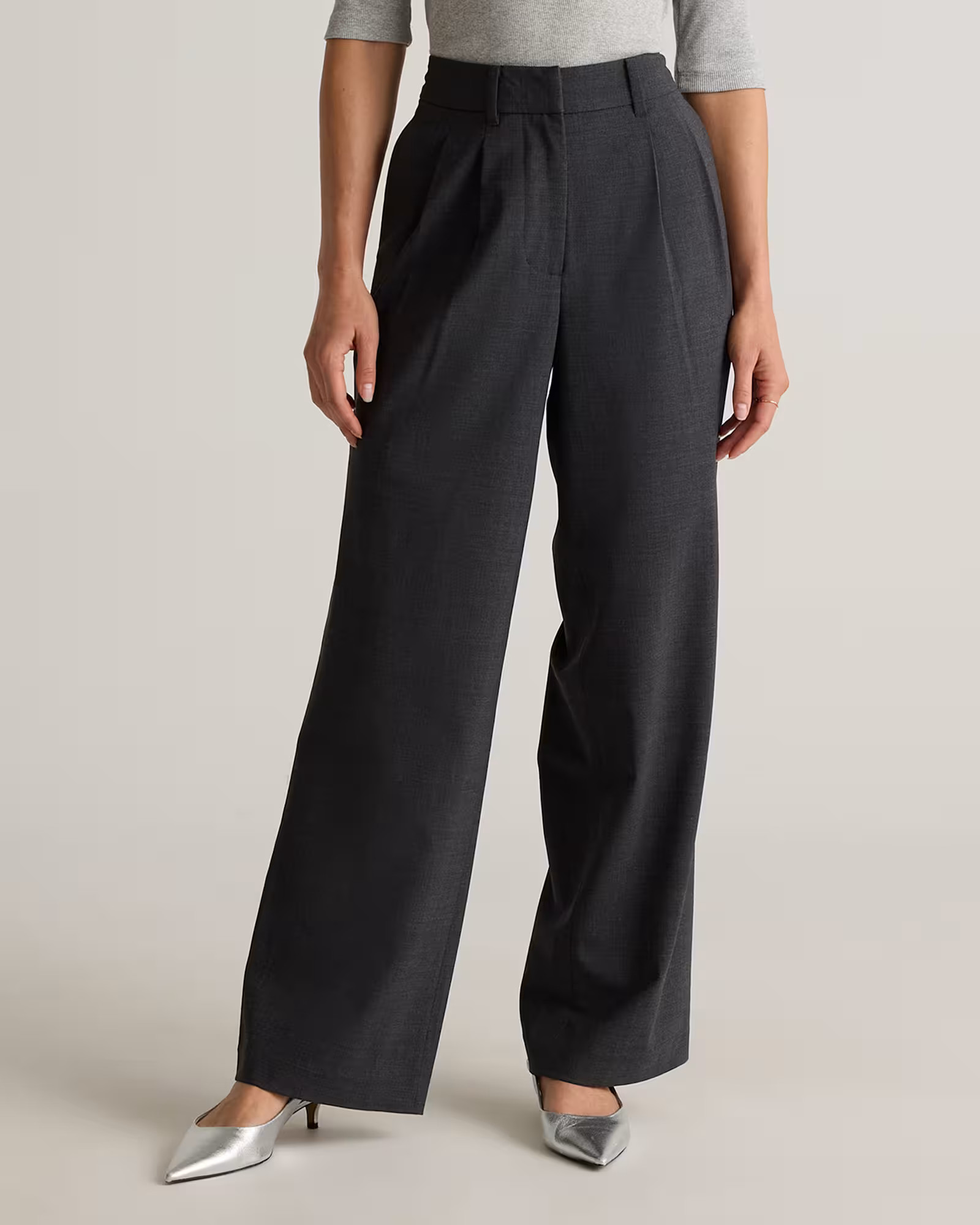 Italian Wool Pleated Trouser | Quince