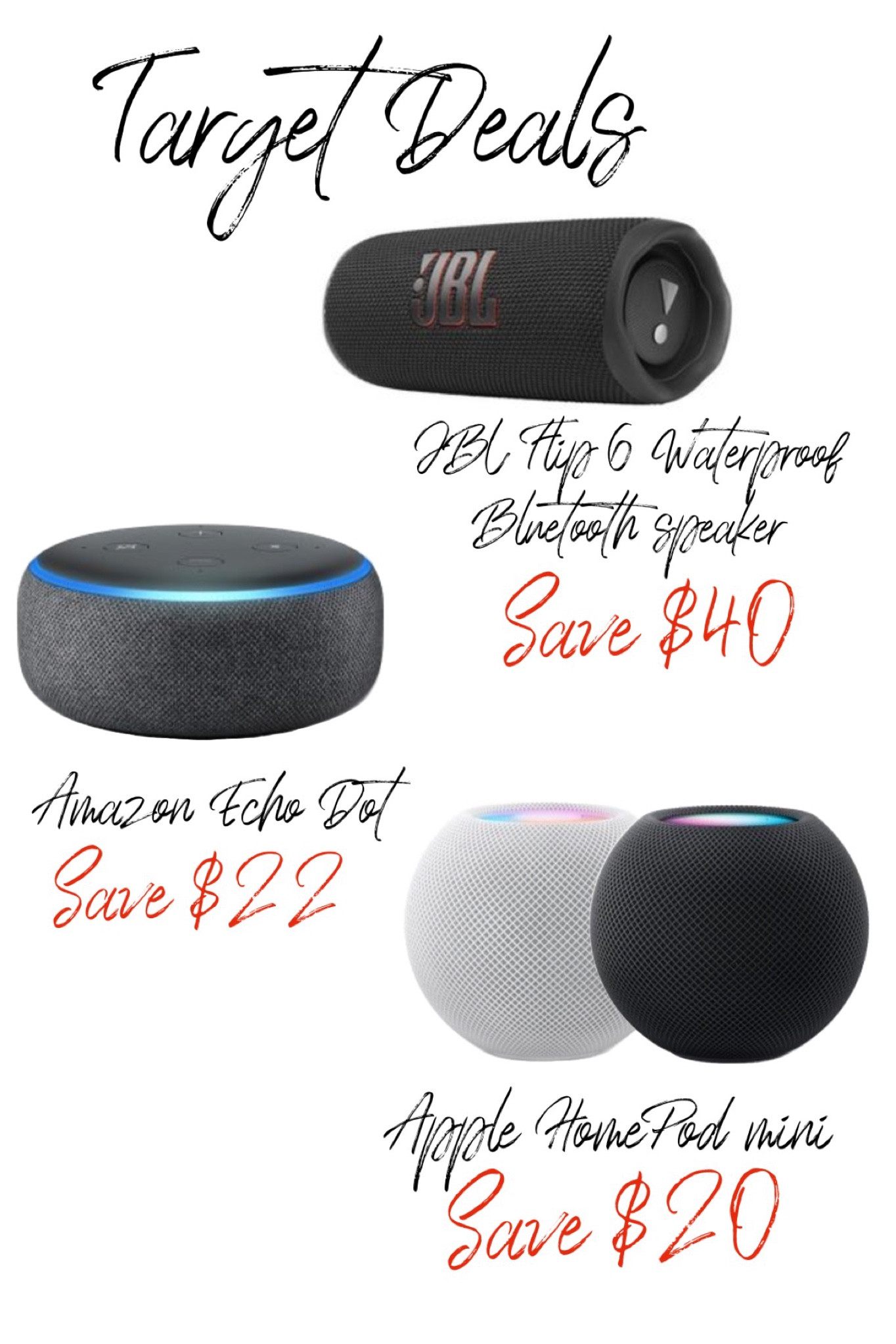 Gift ideas! Target deals ending soon! 

Amazon echo dot
Gifts for the family
Gift ideas
Savings
Target deals 
Black Friday deals 

#LTKHoliday #LTKSeasonal #LTKCyberweek