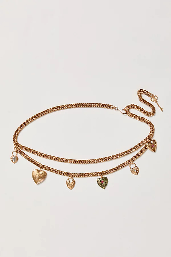 Key To My Heart Chain Belt at Free People in Gold Rush | Free People (UK)