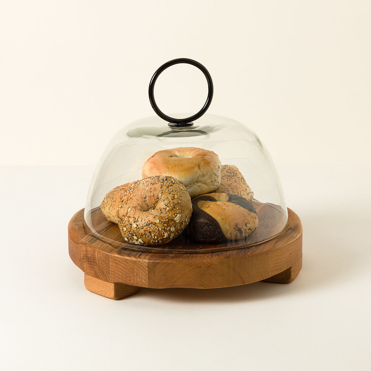 Reclaimed Wood Serving Board & Cloche, Glass Cloche Only | UncommonGoods