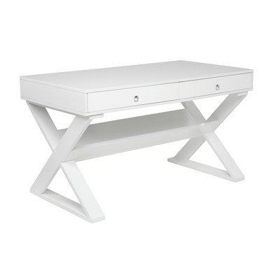 Jett Desk - White Lacquer | Z Gallerie
