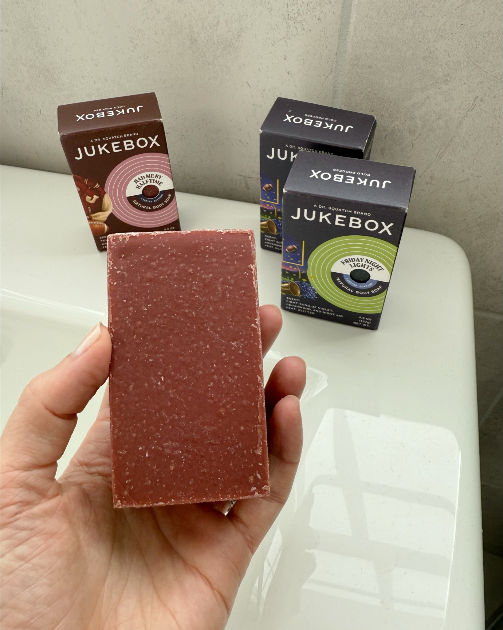 Let’s have a cheer for Jukebox’s new Fall soaps!! They smell sooo good, and I’m loving the football theme 🏈  Jukebox makes my fave, natural soaps 💗 ** my Jukebox discount code: Danielle10 will save 10% off your order 


#LTKBeauty #LTKHome