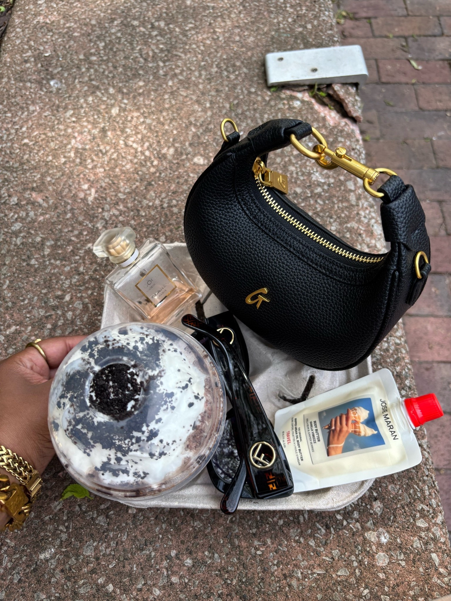 One thing about me? I love a bag that actually fits into real life. 

Coffee runs, walking around the city, errands, travel days, casual brunches… this little black nano bag has genuinely become one of my most used accessories lately.

It’s small, lightweight, easy to style, and somehow still holds all my everyday essentials while making every outfit feel a little more elevated.

The best part? It can be worn as a crossbody, wristlet, or even styled as a bag charm depending on the vibe.

If you’ve been looking for an everyday bag under $100 that gives effortless luxury energy without feeling overdone, this is honestly one I’d recommend again and again.

Restocking 5/29 at 3PM EST and this style always sells out fast.

#LTKdayinmylife #LTKBeauty