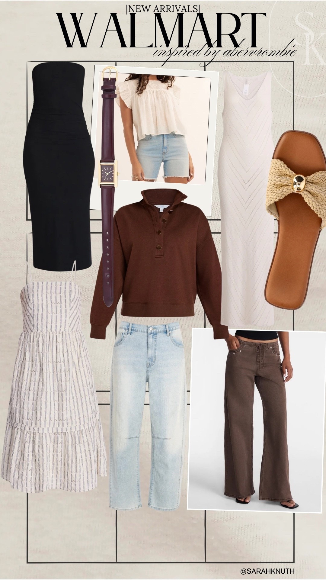 Walmart, new arrivals inspired by Abercrombie