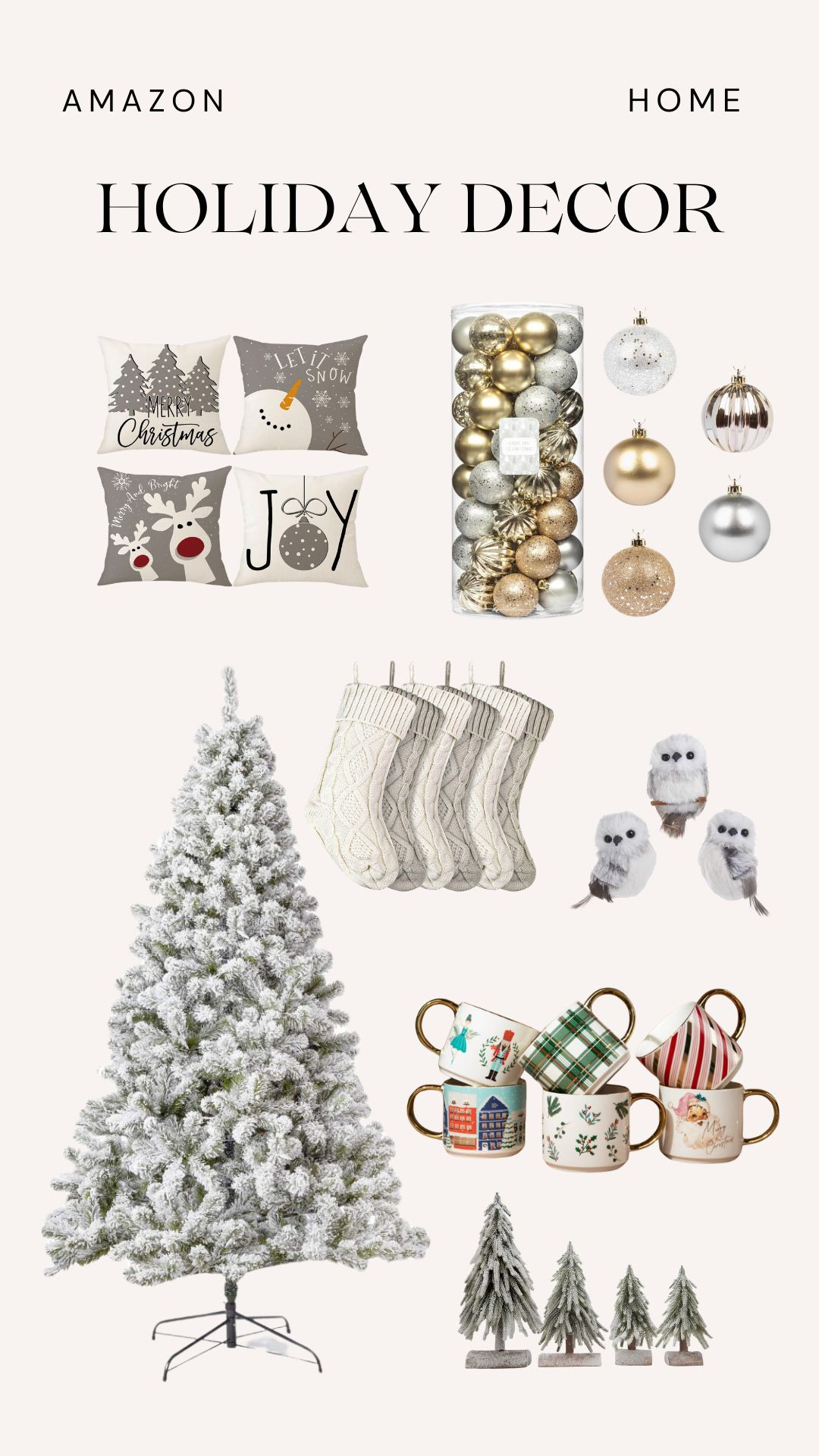Amazon holiday decor! 
#HolidayDecor #ChristmasDecor #Amazon 

 #LTKHoliday #LTKSeasonal #LTKHome