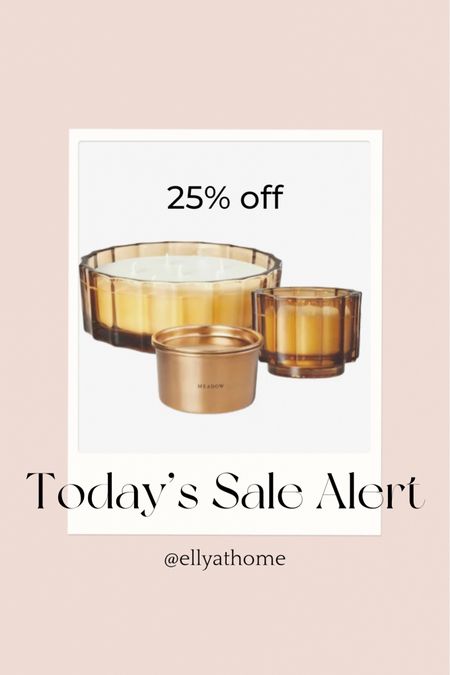 25% off fall fragrant candles in beautiful amber glass and brass on sale at Target. Hearth and Hand fall collection. Different fragrance choices, birch and Amber, apple, pampas, meadow. Under $25. Free shipping 


#LTKhome #LTKsalealert #LTKSeasonal