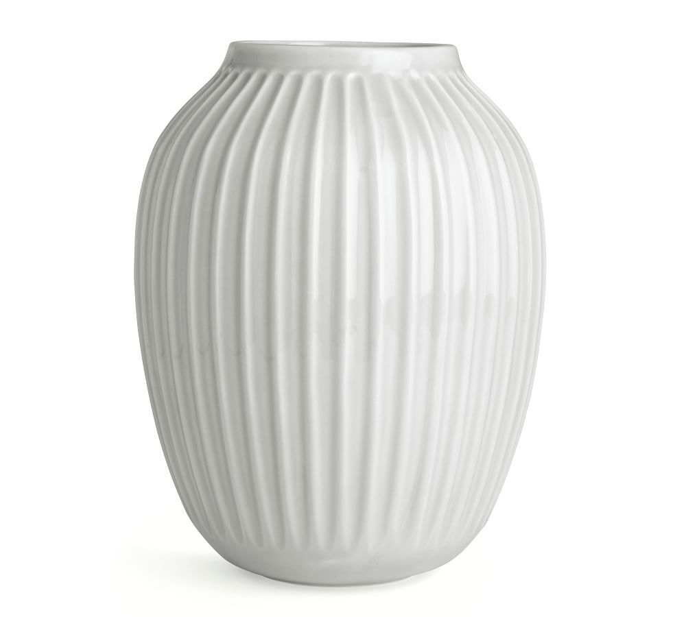 Kähler Hammershoi Vases - White Porcelain | Pottery Barn (US)